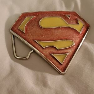 COPY - COPY - Glitter superman belt buckle